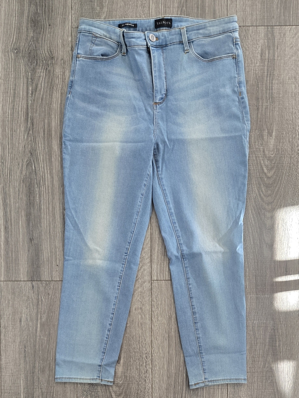 Talbots Jegging Crop Jeans Women’s 10 Augustine High Rise Stretch Denim. #357